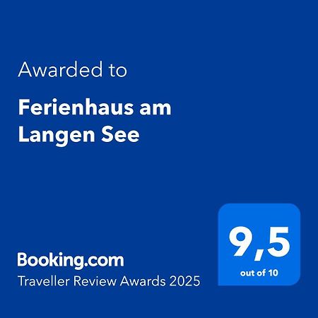 Ferienhaus Am Langen See Heidesee Esterno foto